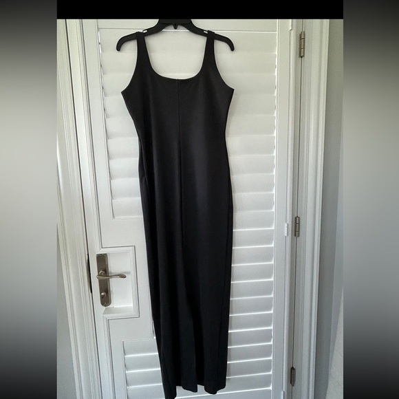 SKIMS NEW Tank Long Slip Dress - Onyx - Picture 6 of 7